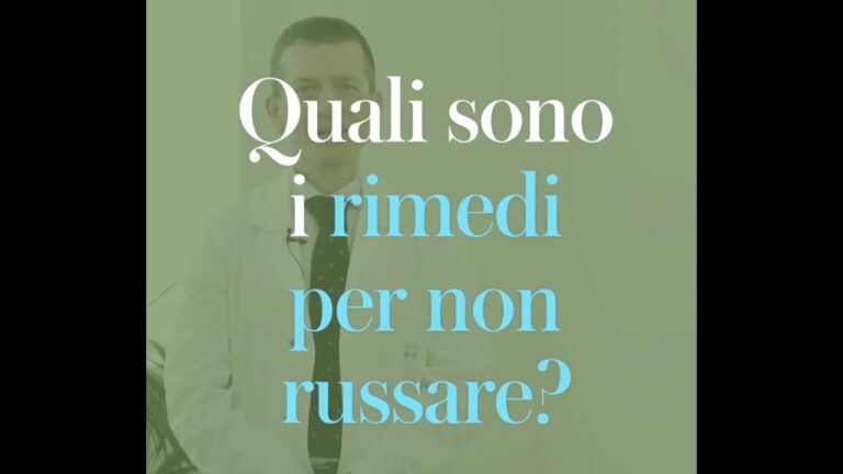 Come Smettere di Russare: Tecniche Efficaci