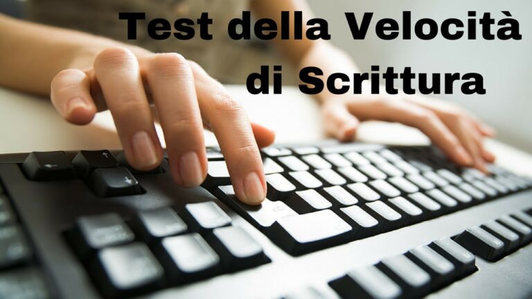 Migliora le Tue Abilità con i Test di Scrittura Veloce
