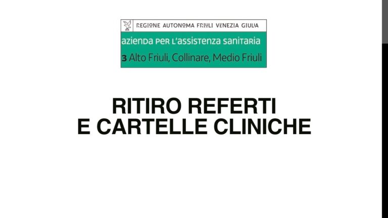 Richiesta Efficiente della Cartella Clinica tramite Modulo