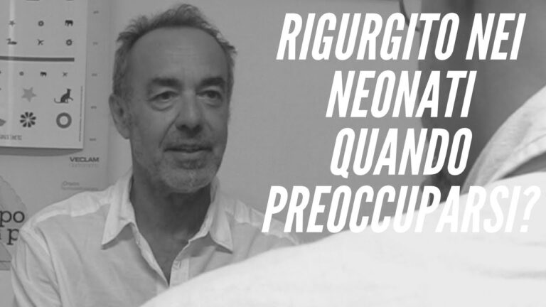 Rigurgito Neonatale: Quando Allarmarsi?